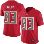 Wholesale Cheap Nike Buccaneers #93 Gerald McCoy Red Youth Stitched NFL Limited Rush Jersey