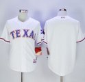 Wholesale Cheap Rangers Blank White Cool Base Stitched MLB Jersey