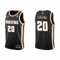 Wholesale Cheap Men's Atlanta Hawks #20 John Collins 2019-20 City Black Jersey