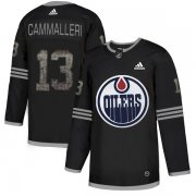 Wholesale Cheap Adidas Oilers #13 Michael Cammalleri Black Authentic Classic Stitched NHL Jersey