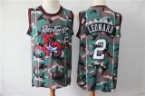 Wholesale Cheap Raptors 2 Kawhi Leonard Camo Swingman Jersey