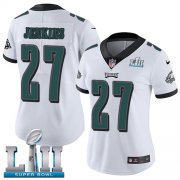 Wholesale Cheap Nike Eagles #27 Malcolm Jenkins White Super Bowl LII Women's Stitched NFL Vapor Untouchable Limited Jersey