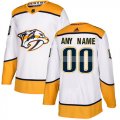 Wholesale Cheap Men's Adidas Predators Personalized Authentic White Road NHL Jersey