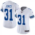 Wholesale Cheap Nike Cowboys #31 Byron Jones White Women's Stitched NFL Vapor Untouchable Limited Jersey