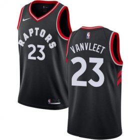 Wholesale Cheap Raptors #23 Fred VanVleet Black Women\'s Basketball Swingman Statement Edition Jersey