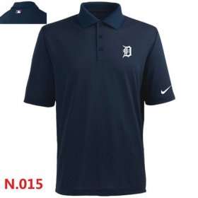 Wholesale Cheap Nike Detroit Tigers 2014 Players Performance Polo Dark Blue