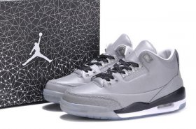 Wholesale Cheap Womens Jordan 3LAB5 GS Shoes silver/black