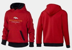 Wholesale Cheap Denver Broncos Critical Victory Pullover Hoodie Red & Black