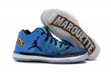 Wholesale Cheap Air Jordan 31 Low Shoes Blue/Black-Yellow