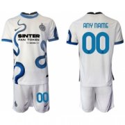 Wholesale Cheap Men Inter Milan Soccer Customized White Jersey