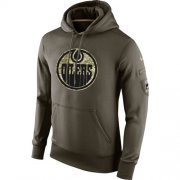 Wholesale Cheap Men's Edmonton Oilers Nike Salute To Service NHL Hoodie