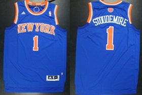 Wholesale Cheap New York Knicks #1 Amare Stoudemire Revolution 30 Swingman 2013 Blue Jersey