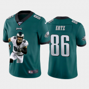 Cheap Philadelphia Eagles #86 Zach Ertz Nike Team Hero 3 Vapor Limited NFL 100 Jersey Green