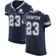 Wholesale Cheap Nike Cowboys #23 Darian Thompson Navy Blue Team Color Men's Stitched With Established In 1960 Patch NFL Vapor Untouchable Elite Jersey