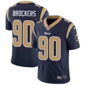 Wholesale Cheap Nike Rams #90 Michael Brockers Navy Blue Team Color Youth Stitched NFL Vapor Untouchable Limited Jersey