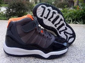 Wholesale Cheap Kids Air Jordan 11 Shoes Black/white