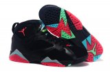 Wholesale Cheap Air Jordan 7 barcelona nights Shoes Black/Red-Blue-Green