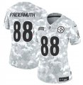 Cheap Women's Pittsburgh Steelers #88 Pat Freiermuth 2024 F.U.S.E Arctic Camo Salute To Service Limited Stitched Football Jersey(Run Small)