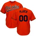 Wholesale Cheap Baltimore Orioles Majestic Cool Base Custom Jersey Orange