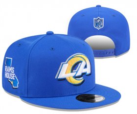 Cheap Los Angeles Rams Stitched Snapback Hats 086