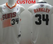 Wholesale Cheap Custom phoenix suns revolution 30 swingman white jersey