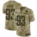 Wholesale Cheap Nike Lions #93 Da'Shawn Hand Camo Men's Stitched NFL Limited 2018 Salute To Service Jersey