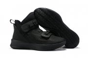 Wholesale Cheap Nike Lebron James Soldier 13 Shoes All Black