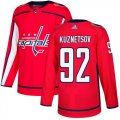 Wholesale Cheap Adidas Capitals #92 Evgeny Kuznetsov Red Home Authentic Stitched Youth NHL Jersey