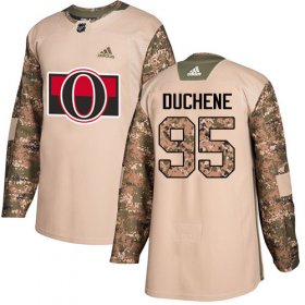 Wholesale Cheap Adidas Senators #95 Matt Duchene Camo Authentic 2017 Veterans Day Stitched NHL Jersey