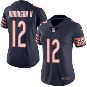 Wholesale Cheap Nike Bears #12 Allen Robinson II Navy Blue Team Color Women\'s Stitched NFL Vapor Untouchable Limited Jersey