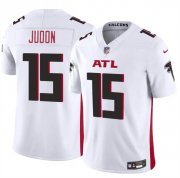 Cheap Men's Atlanta Falcons #15 Matthew Judon White 2024 F.U.S.E Vapor Untouchable Limited Football Stitched Jersey