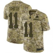 Wholesale Cheap Nike Redskins #11 Alex Smith Camo Youth Stitched NFL Limited 2018 Salute to Service Jersey