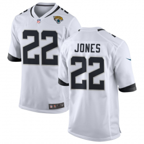 Cheap Men\'s Jacksonville Jaguars #22 Jarrian Jones White Team Game Nike Jerseys