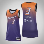 Cheap Women Phoenix Mercury #3 Diana Taurasi Purple 2021 Explorer Edition Stitched Jersey