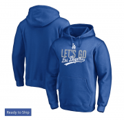 Wholesale Cheap Men's Los Angeles Dodgers Blue Pullover Hoodie