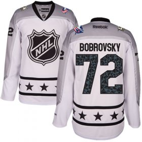 Wholesale Cheap Blue Jackets #72 Sergei Bobrovsky White 2017 All-Star Metropolitan Division Stitched Youth NHL Jersey