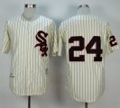 Wholesale Cheap Mitchell And Ness 1959 White Sox #24 Early Wynn Cream Stitched MLB Jersey