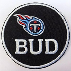 Wholesale Cheap Stitched NFL Tennessee Titans BUD Jersey Patch