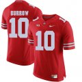 Wholesale Cheap Ohio State Buckeyes 10 Joe Burrow Red College Football Jersey