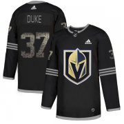 Wholesale Cheap Adidas Golden Knights #37 Reid Duke Black Authentic Classic Stitched NHL Jersey