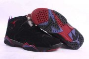 Wholesale Cheap Air Jordan 7 Retro Shoes Black/Wine red