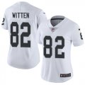 Wholesale Cheap Nike Raiders #82 Jason Witten White Women's Stitched NFL Vapor Untouchable Limited Jersey