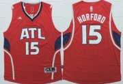 Wholesale Cheap Atlanta Hawks #15 Al Horford Revolution 30 Swingman 2014 New Red Jersey