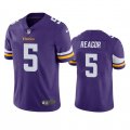 Wholesale Cheap Men's Minnesota Vikings #5 Jalen Reagor Purple Vapor Untouchable Stitched Jersey