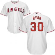 Wholesale Cheap Angels #30 Nolan Ryan White Cool Base Stitched Youth MLB Jersey