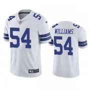 Wholesale Cheap Men's Dallas Cowboys #54 Sam Williams White Vapor Limited Stitched Jersey