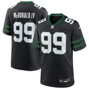 Cheap Men's New York Jets #99 Will McDonald IVBlack Vapor Untouchable Limited Football Stitched Jersey