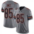 Wholesale Cheap Nike Bears #85 Cole Kmet Silver Youth Stitched NFL Limited Inverted Legend Jersey