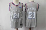 Wholesale Cheap Nike 76ers #21 Joel Embiid 2018-19 City Edition Nike Swingman Jersey