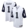 Cheap Men's Dallas Cowboys #1 Jalen Tolbert Color Rush Vapor Limited Jersey